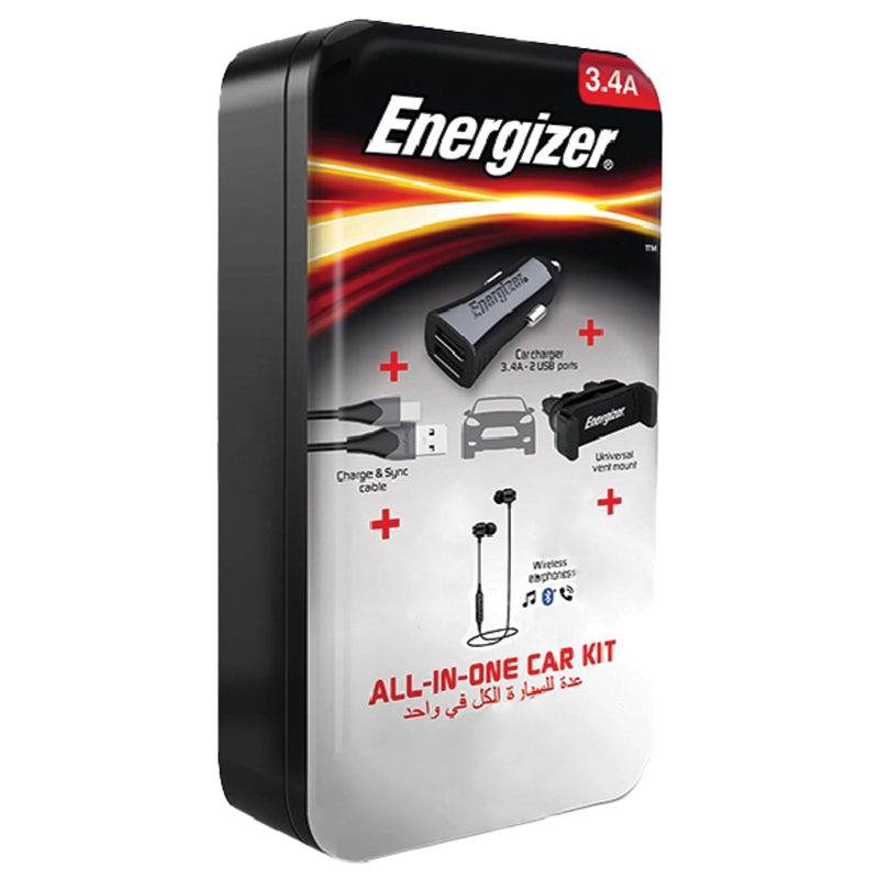 Energizer All-In-One Car Kit – Apple