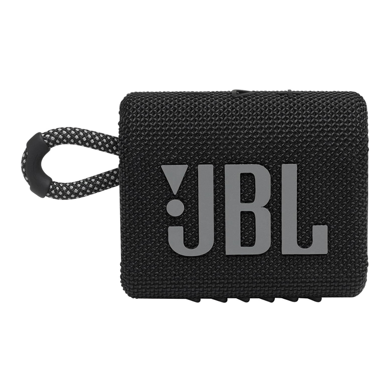 JBL Go 3 – Portable Speaker with Waterproof and Dustproof – Black