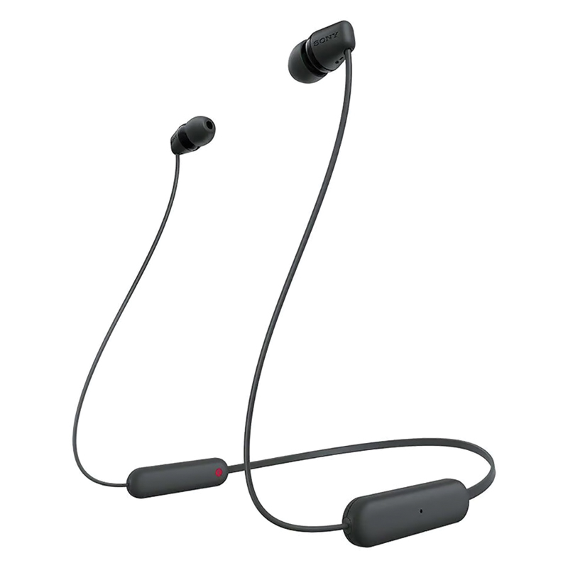 Sony WI-C100 Wireless In-ear Headphones – Black