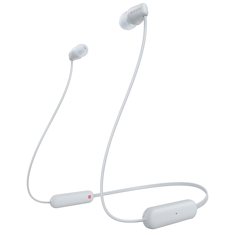 Sony WI-C100 Wireless In-ear Headphones – White