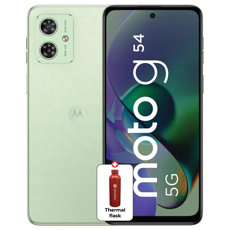 Motorola Moto G54 5G 8GB 256GB – Mint Green (Thermal Flask)