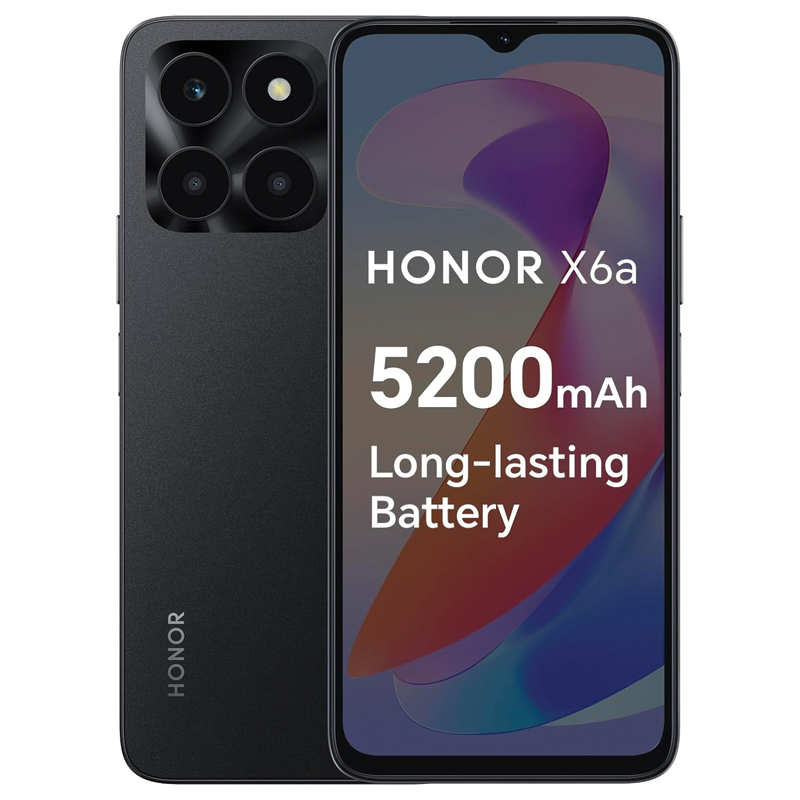 Honor X6a 4GB 128GB – Midnight Black