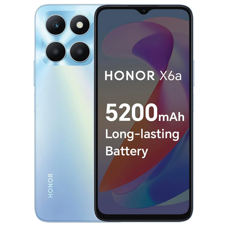 Honor X6a 4GB 128GB – Sky Silver