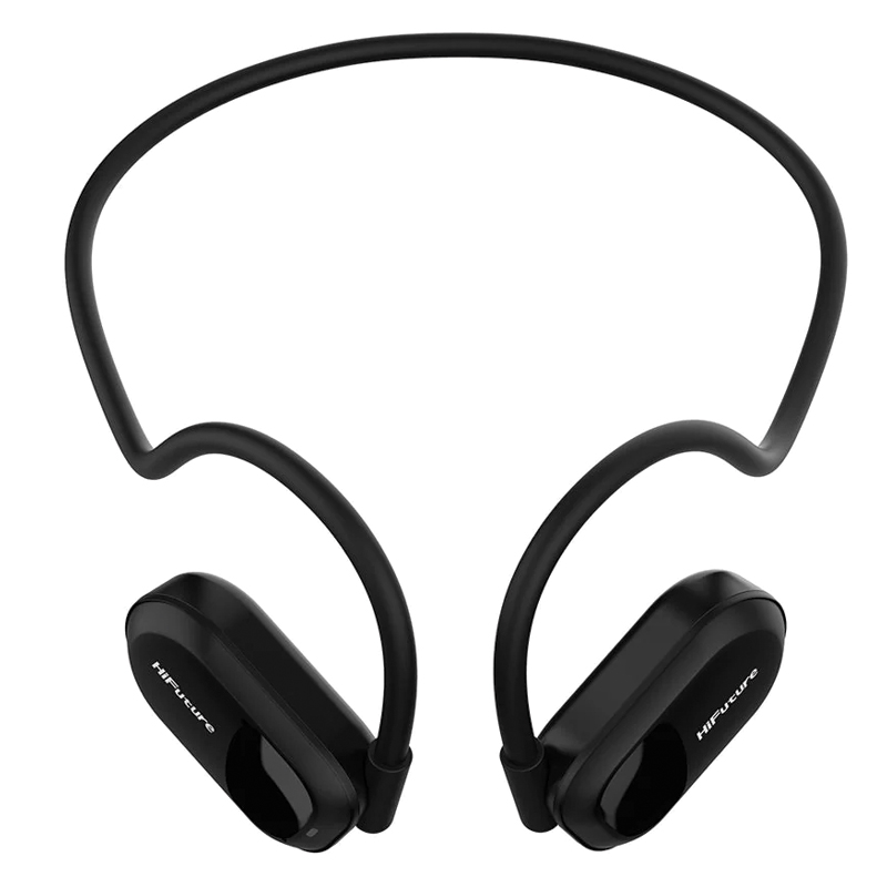 HiFuture FutureMate Mics ENC Air Conduction Headphones – Black