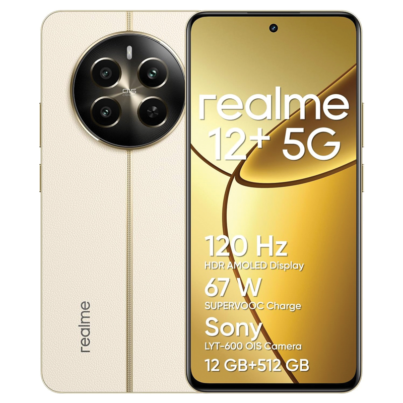 Realme 12 Plus 5G 12GB 512GB – Navigator Beige