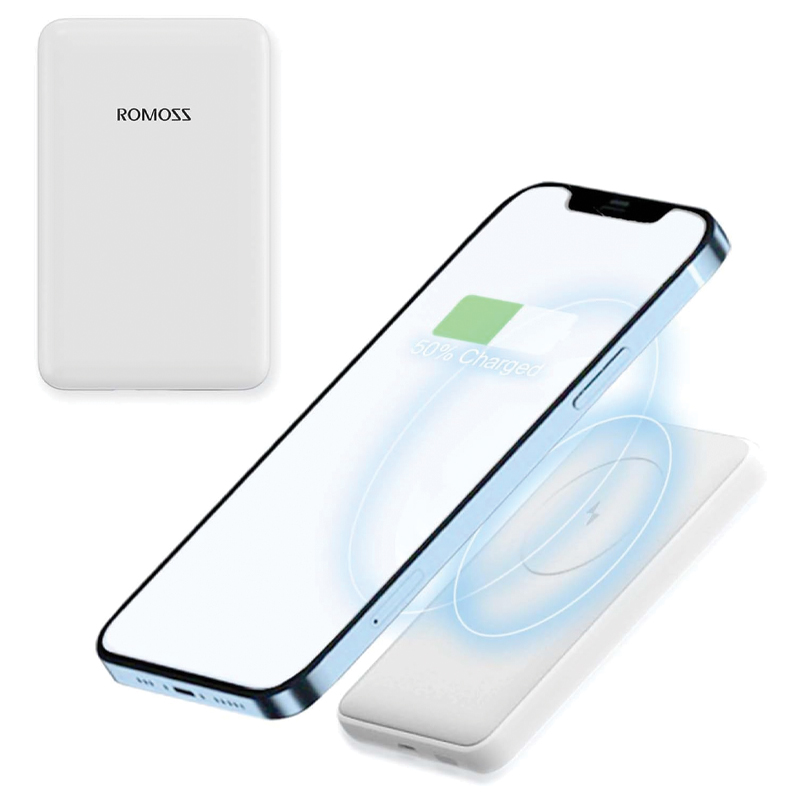 Romoss Wireless Power Bank 5000mAh – White – WSC05