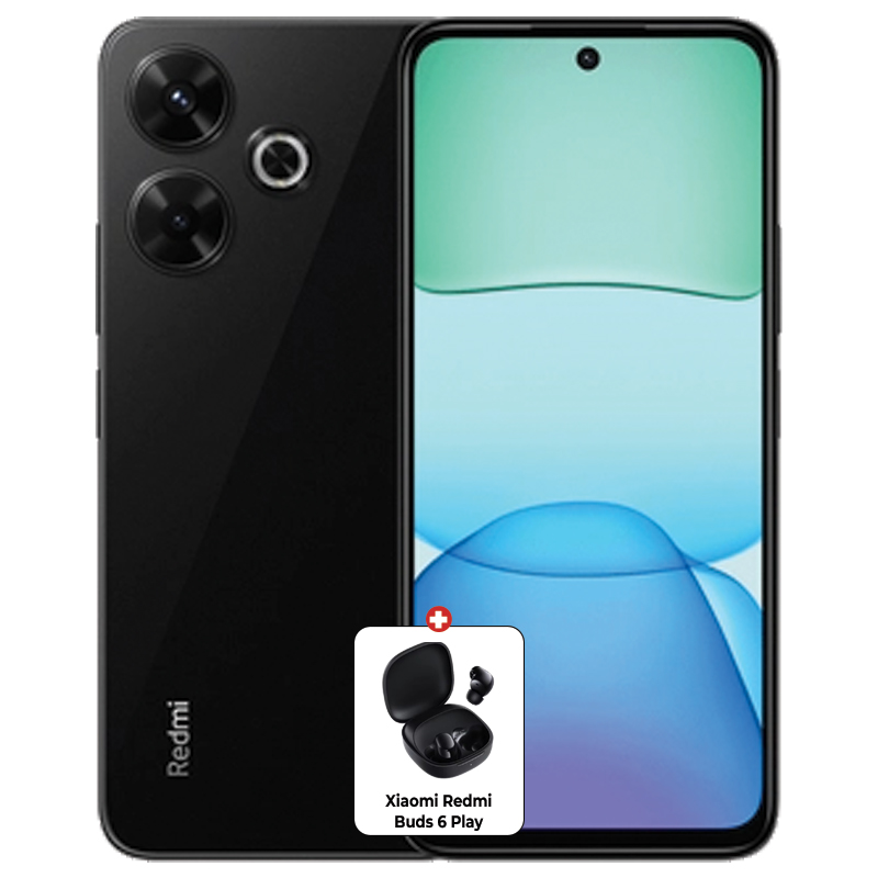 Xiaomi Redmi 13 8GB 256GB – Midnight Black (Xiaomi Redmi Buds 6 Play)