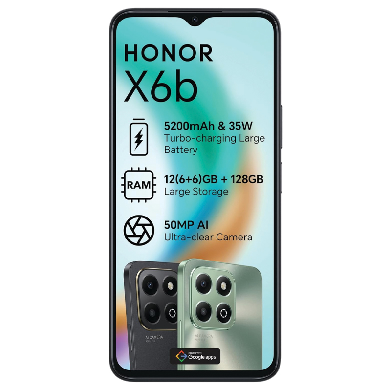 Honor X6b 6GB 128GB – Midnight Black