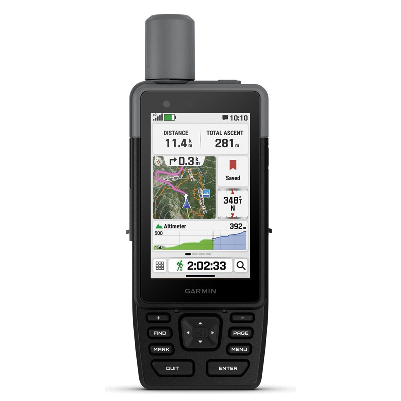 Garmin GPSMAP H1 Premium Handheld GPS Navigator | 3.5-inch | Color Touchscreen + Buttons | Black | WW | 010-02920-01