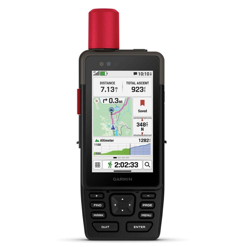 Garmin GPSMAP H1i Plus Premium Handheld GPS | 3.5-inch | Touchscreen + Physical Buttons | Black/Red | inReach Plus | 010-02921-01