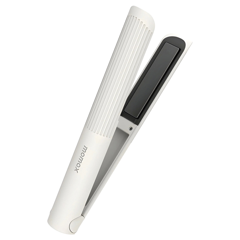 MOMAX 1-Care Styler Mini Wireless Hair Straightener – 2500mAh – 23W – 3 Temperature Settings – USB-C – HL17W – White